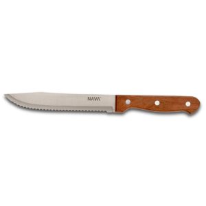 Aνοξείδωτο ατσάλινο μαχαίρι Butcher "Terrestrial" με ξύλινη λαβή 30cm