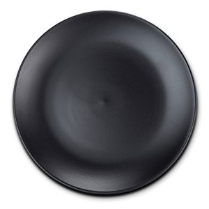 Πιάτο φρούτου stoneware "Soho" μαύρο 21cm