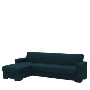 Καναπές Κρεβάτι Γωνιακός JOSE Μπλε 270x165x84cm